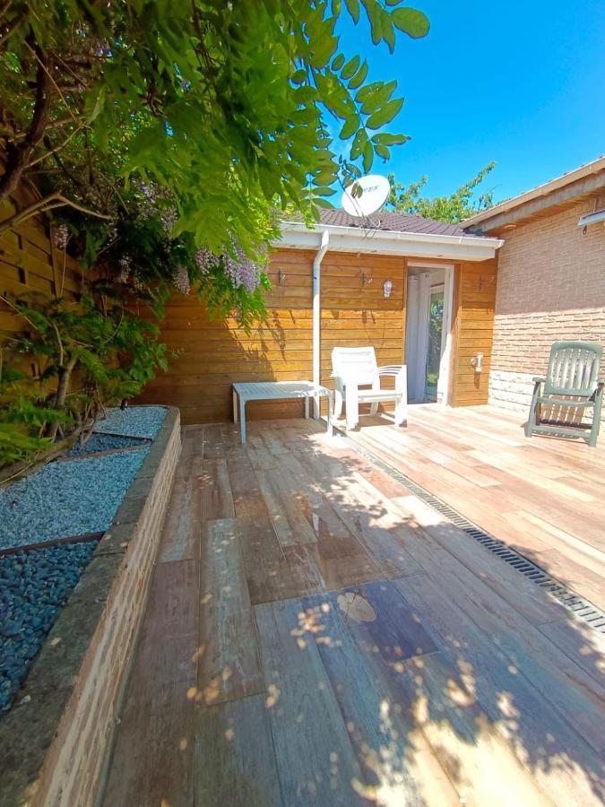 Studio Mer & Aa-Terrasse-Jardin-Wifi-Parking-Classe 3 Etoiles Grand-Fort-Philippe Exteriör bild