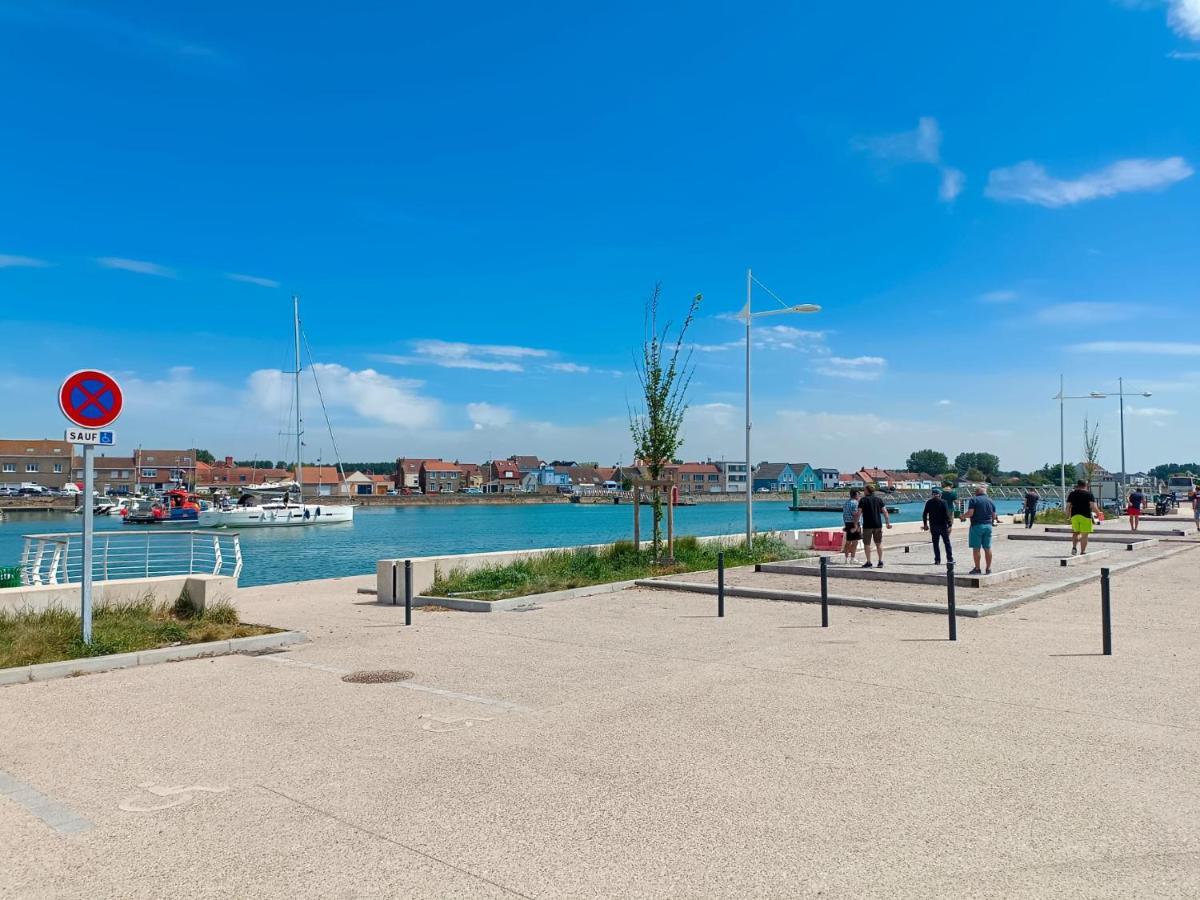 Studio Mer & Aa-Terrasse-Jardin-Wifi-Parking-Classe 3 Etoiles Grand-Fort-Philippe Exteriör bild